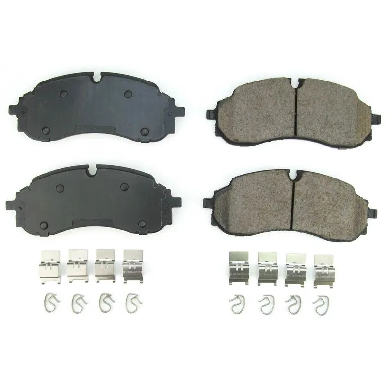 17-2423 – POWERSTOP Brake Pad, FMSI Number D2423 Ceramic Brake Pads Set Of 4 With Premium Stainless Steel Hardware
